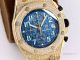 Fake Audemars Piguet Royal Oak Chronograph Blue Dial All Gold Quartz Watch (3)_th.jpg